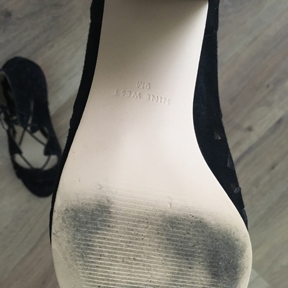 Nine West Gweniah Suede dress sandal - Picture 8 of 9